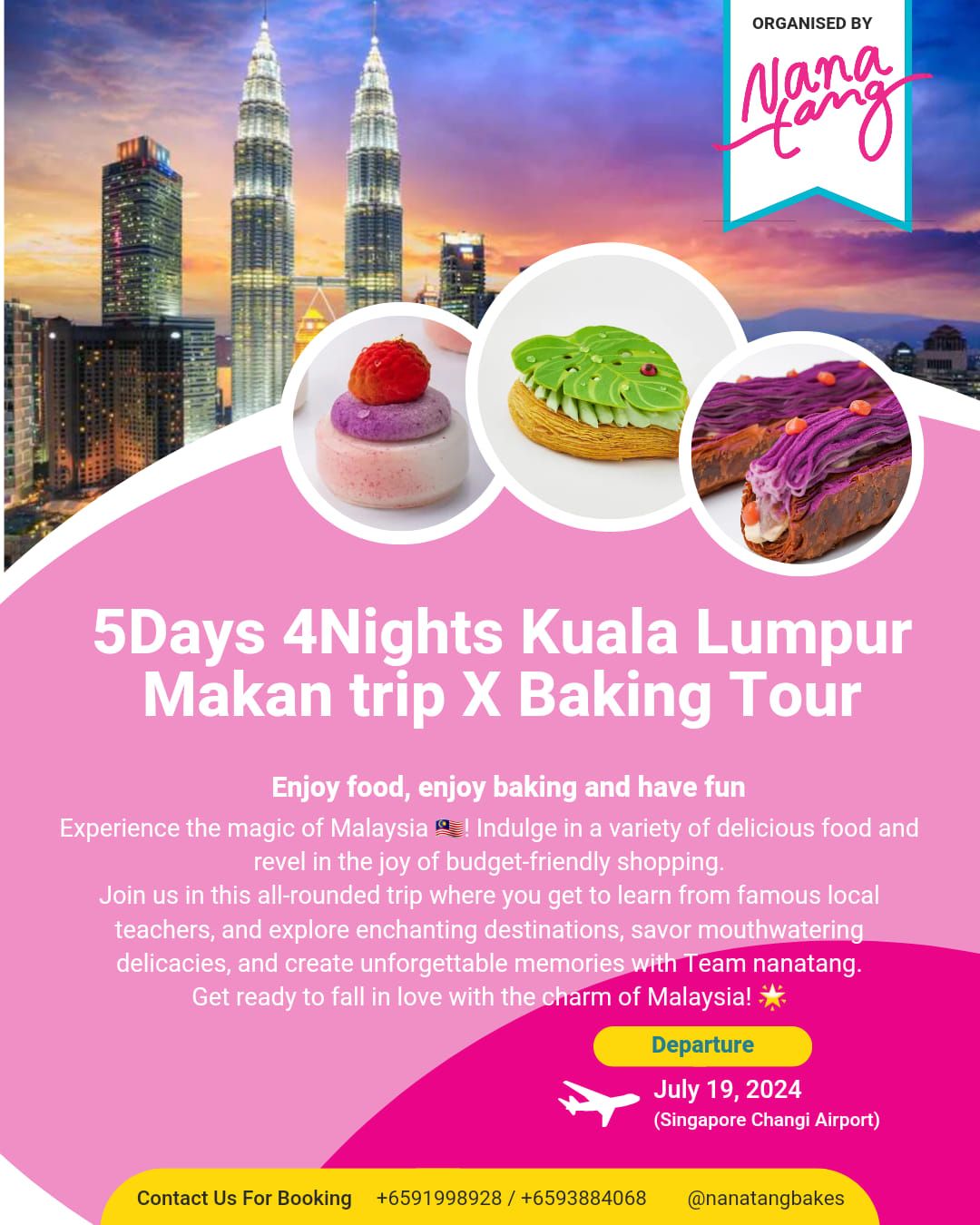 Malaysia All-in-one baking trip 