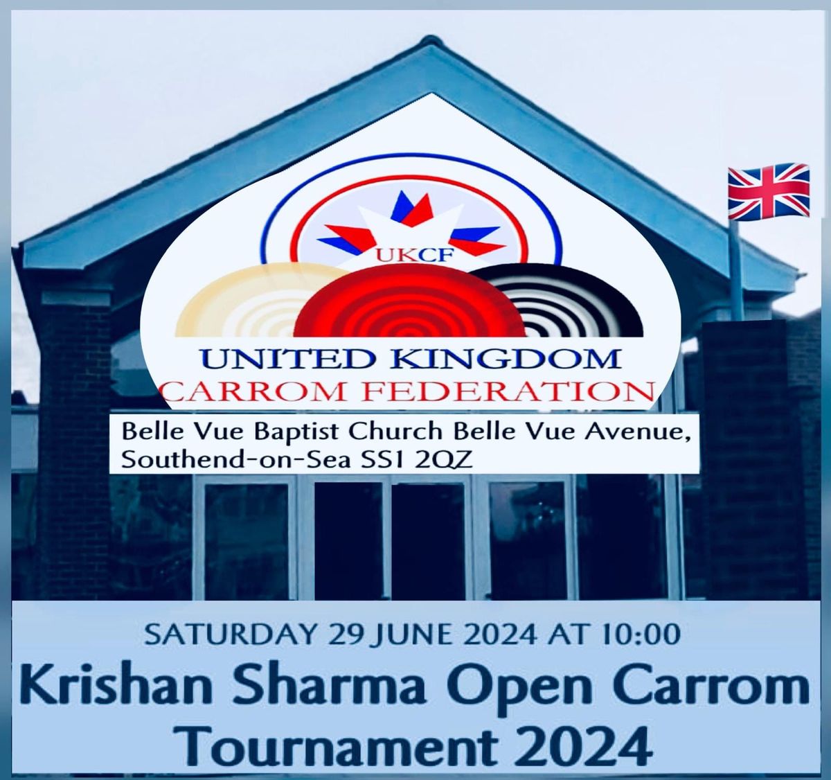 Krishan Sharma Open Carrom Tournament 2024