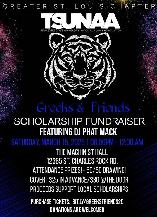 2025 Greeks and Friends Scholarship Dance, Machinists Hall Inc, Saint ...