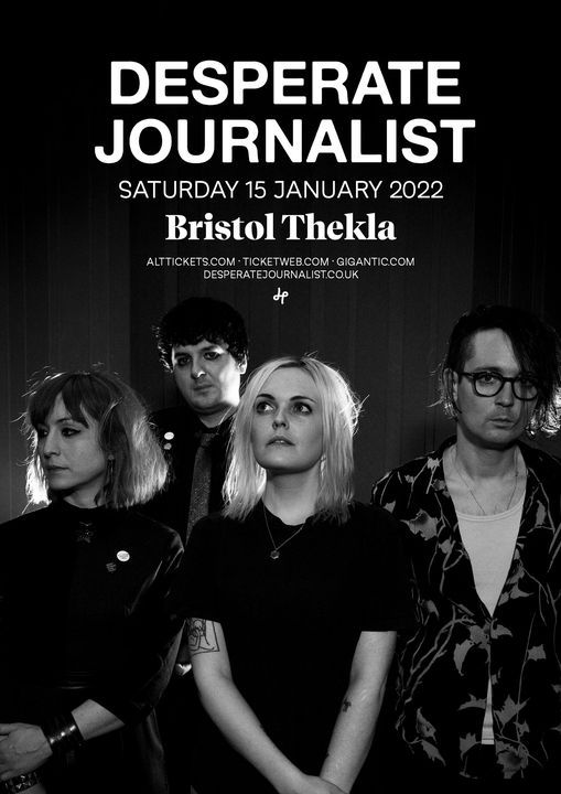 Desperate Journalist live at Thekla, Bristol