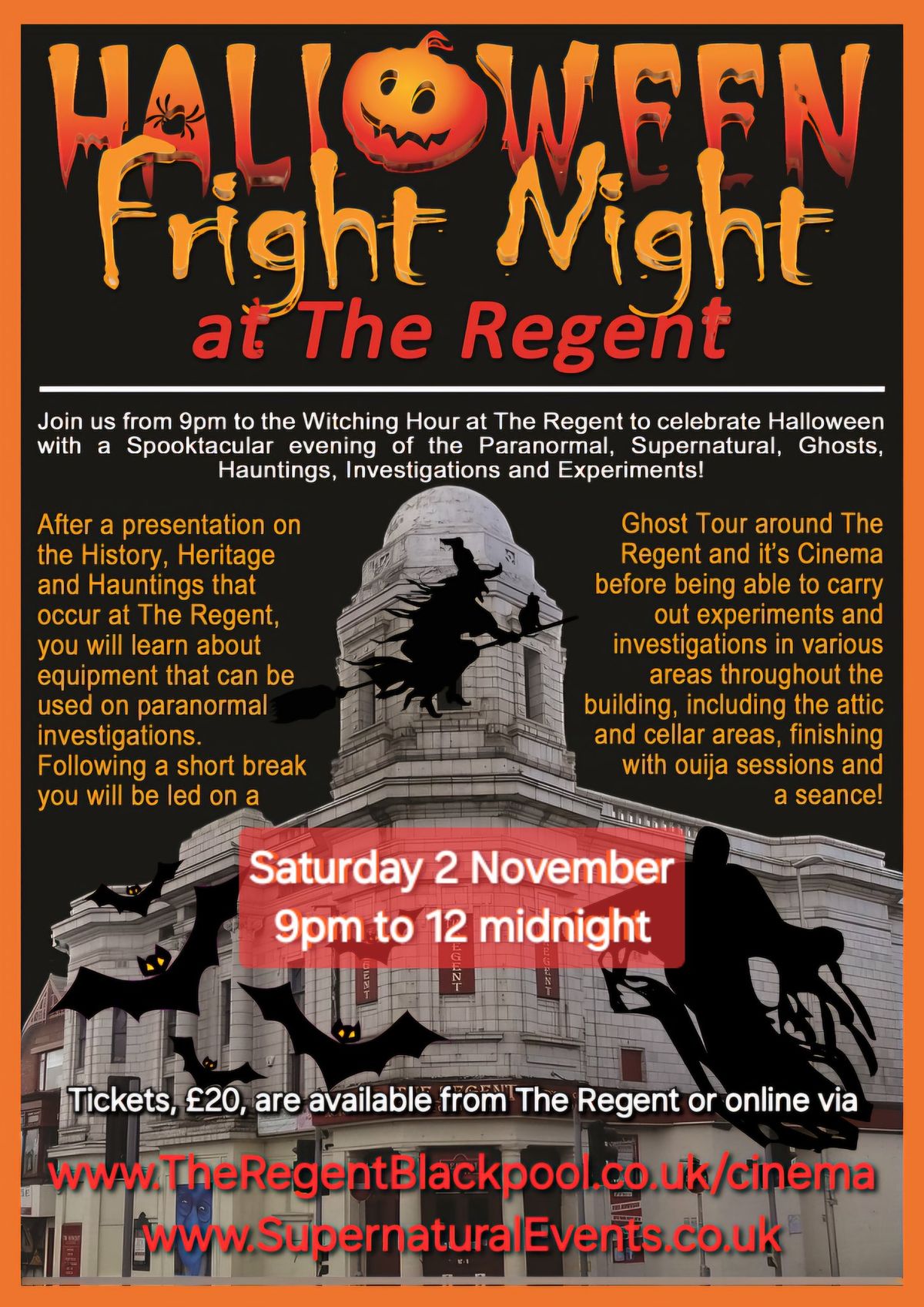 Halloween Fright Night at The Regent