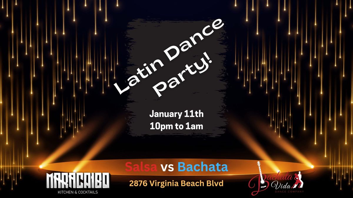 Latin Dance Party at Maracaibo! (1\/11\/25)