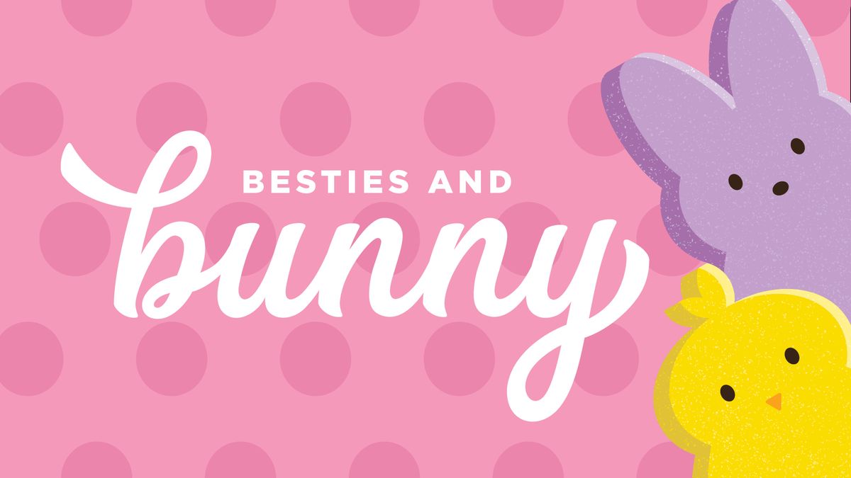 Besties & Bunny (Pet Photos with Bunny)