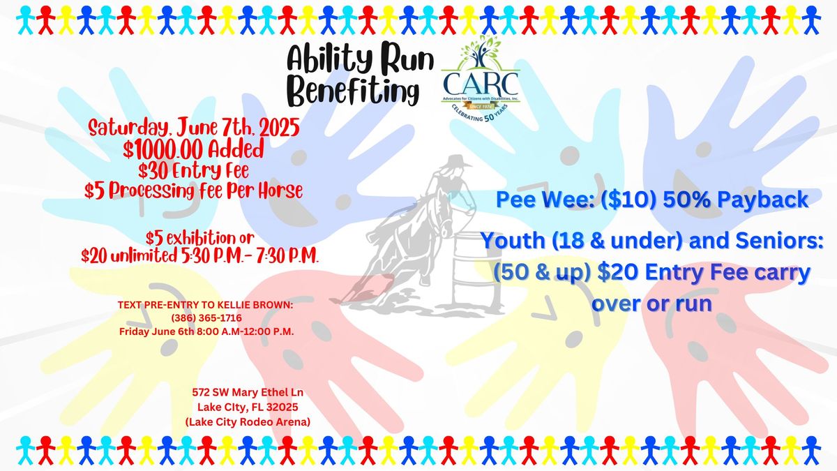 Ability Run benefiting CARC