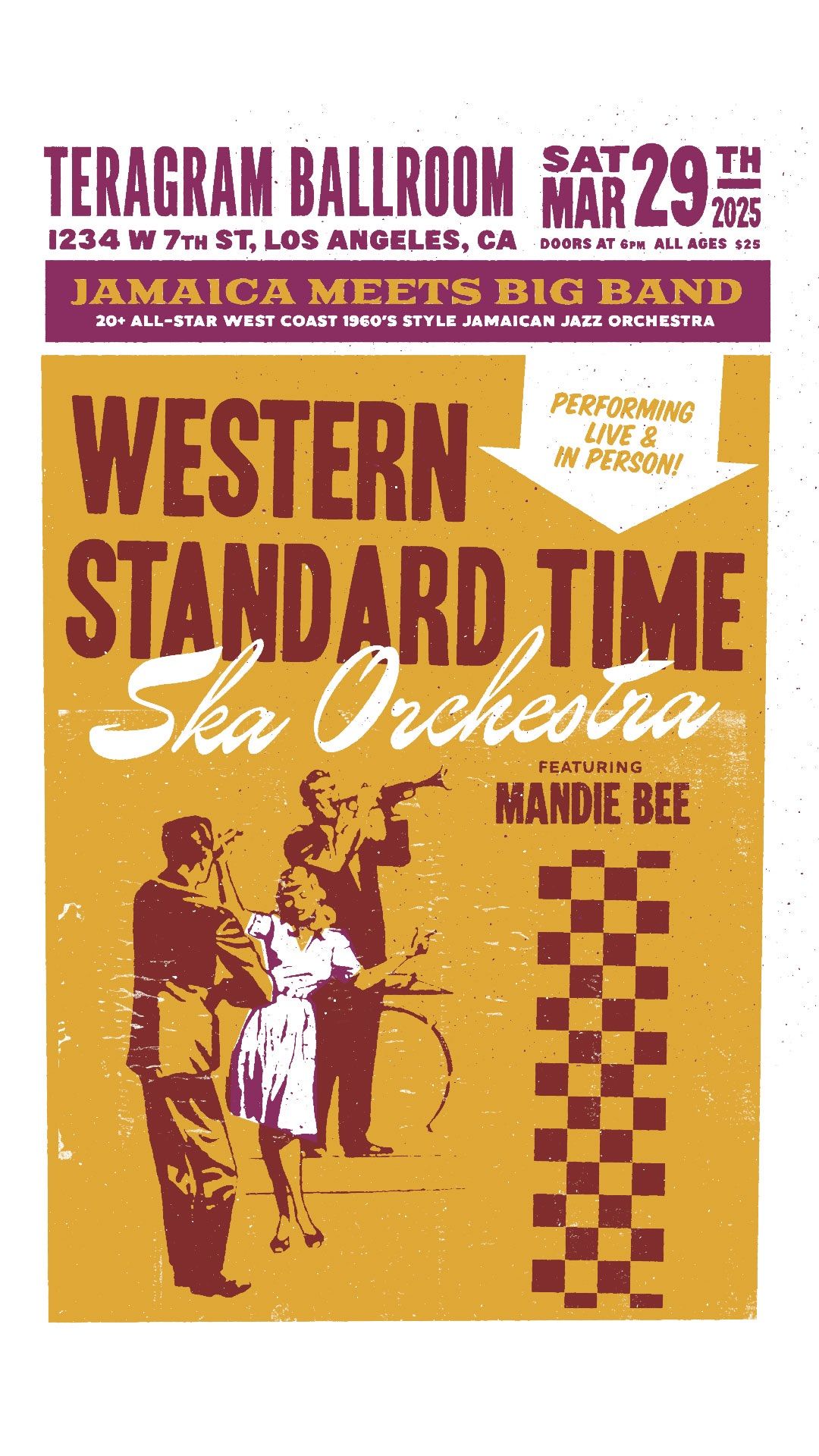 WST Ska Orchestra featuring Thee Mandie Bee \ud83d\udc1d!