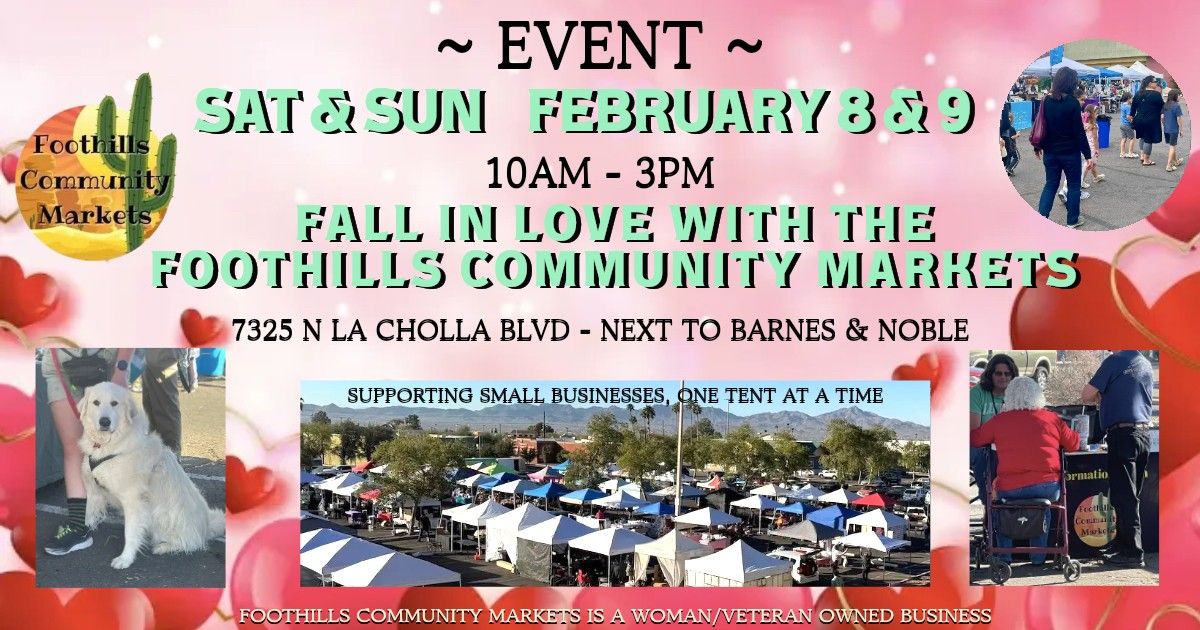 Fall In Love at The Foothills Community Market