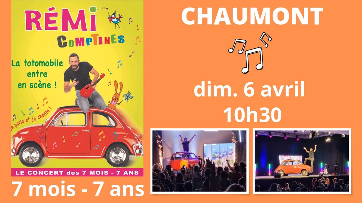 CHAUMONT : REMI La Totomobile entre en sc\u00e8ne - spectacle musical jeune public