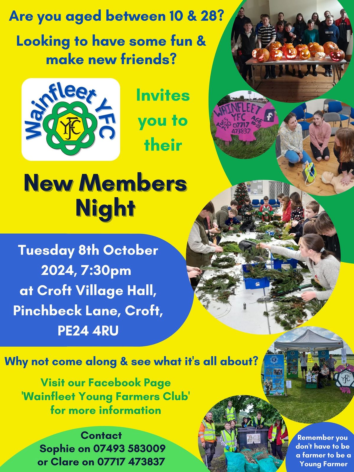 Wainfleet YFC New Members Night