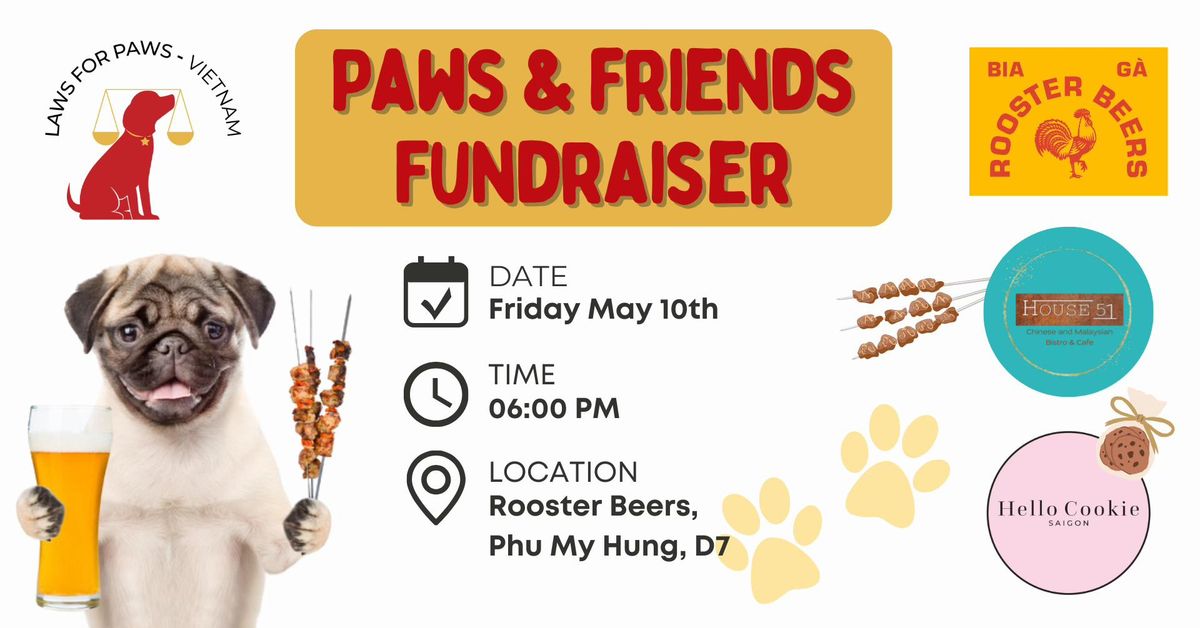 Paws and Friends Fundraiser