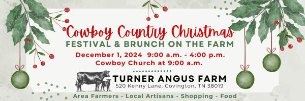 Cowboy Country Christmas Festival and Brunch on the Farm