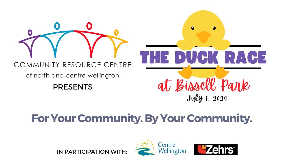 The Duck Race at Bissel Park
