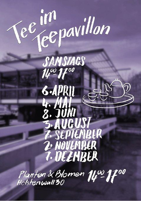 Tee im Teepavillon