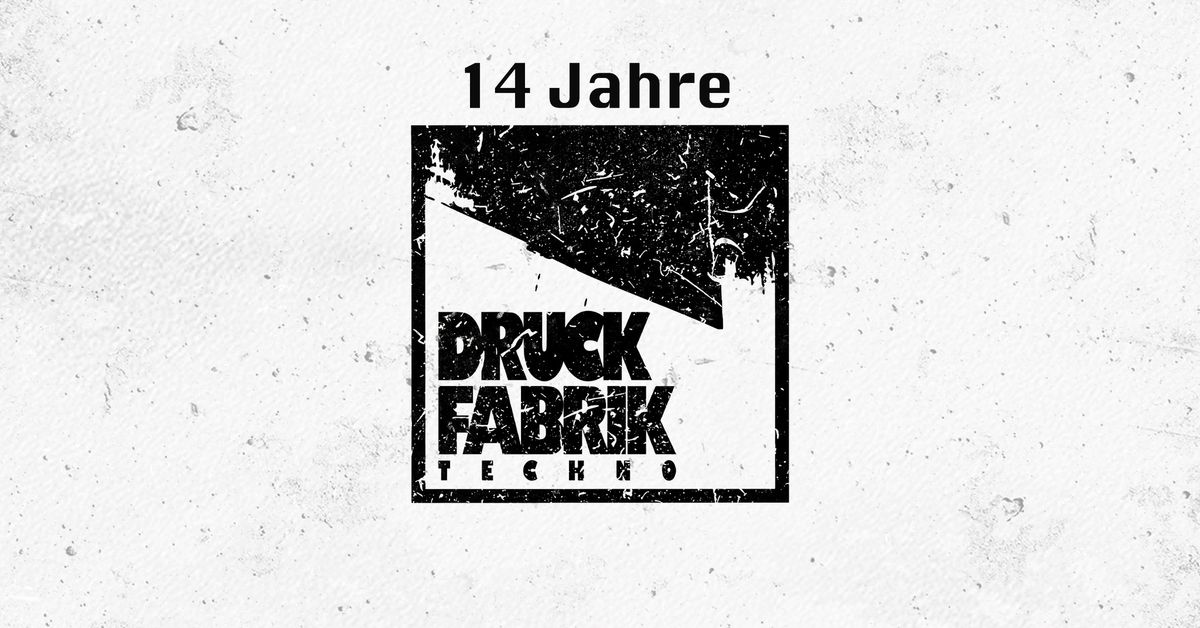 14 JAHRE DRUCKFABRIK - CROTEKK 