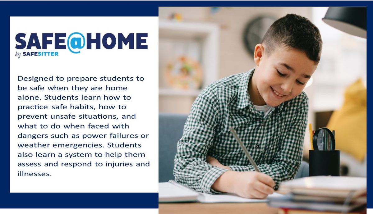 Safe @ Home for Children in grades 4-6