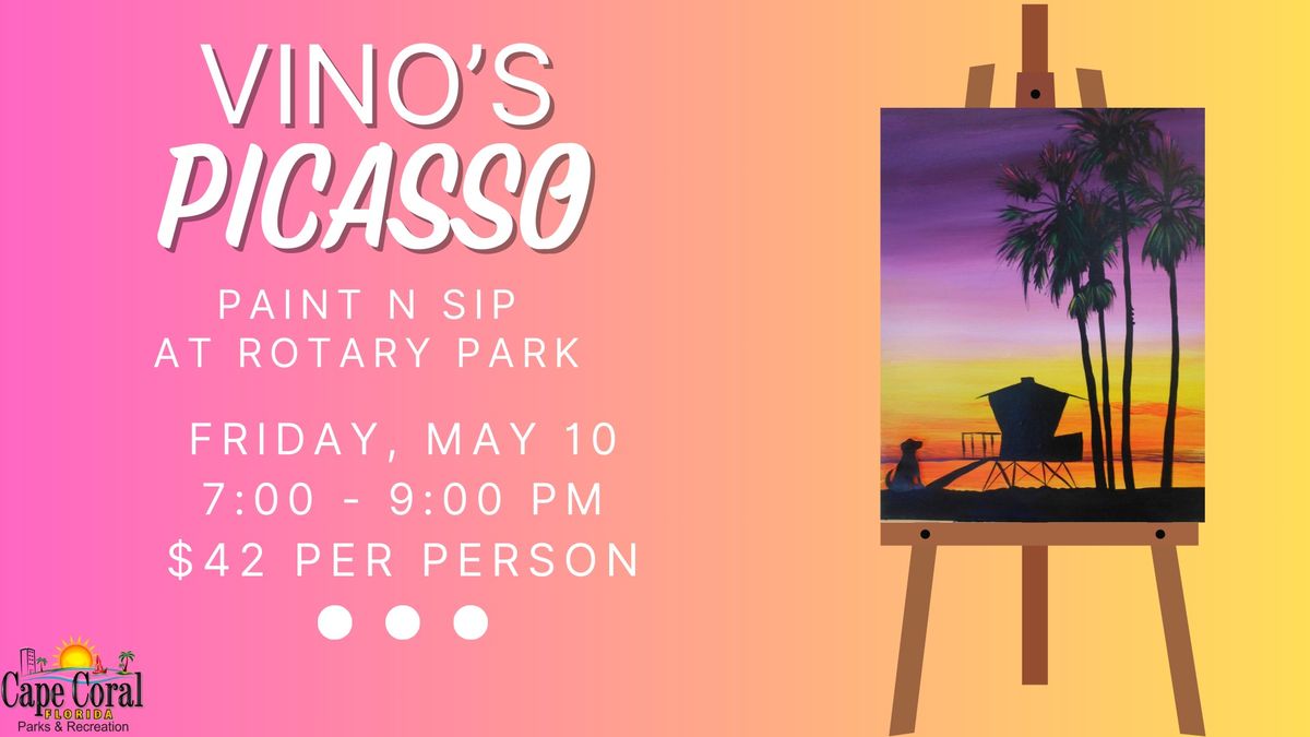 "Lifesaver" Paint Party with Vinos Picasso!