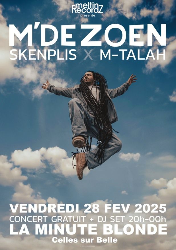 CONCERT M'DEZOEN + DJ SETR DE SKEMPIS ET M'TALAH 