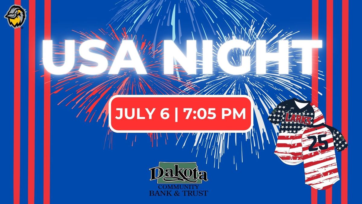 USA Night at the Ballpark (4th of 5 Firework Shows)