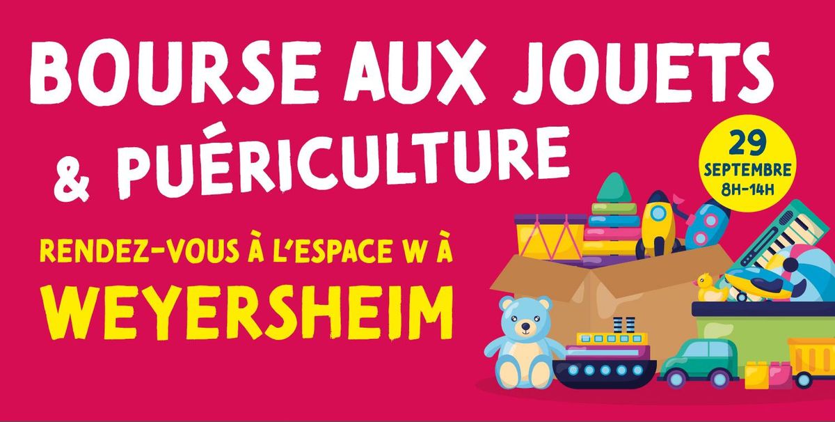 Bourse aux jouets & pu\u00e9riculture APEPA Weyersheim 2024