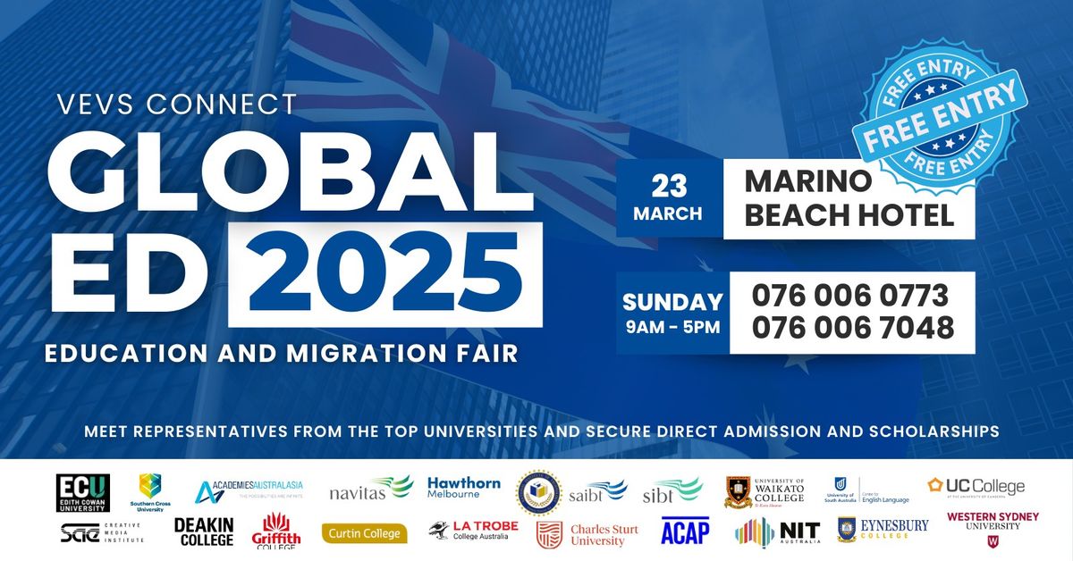 VEVS Connect GLOBAL ED 2025 Education and Migration Fair 