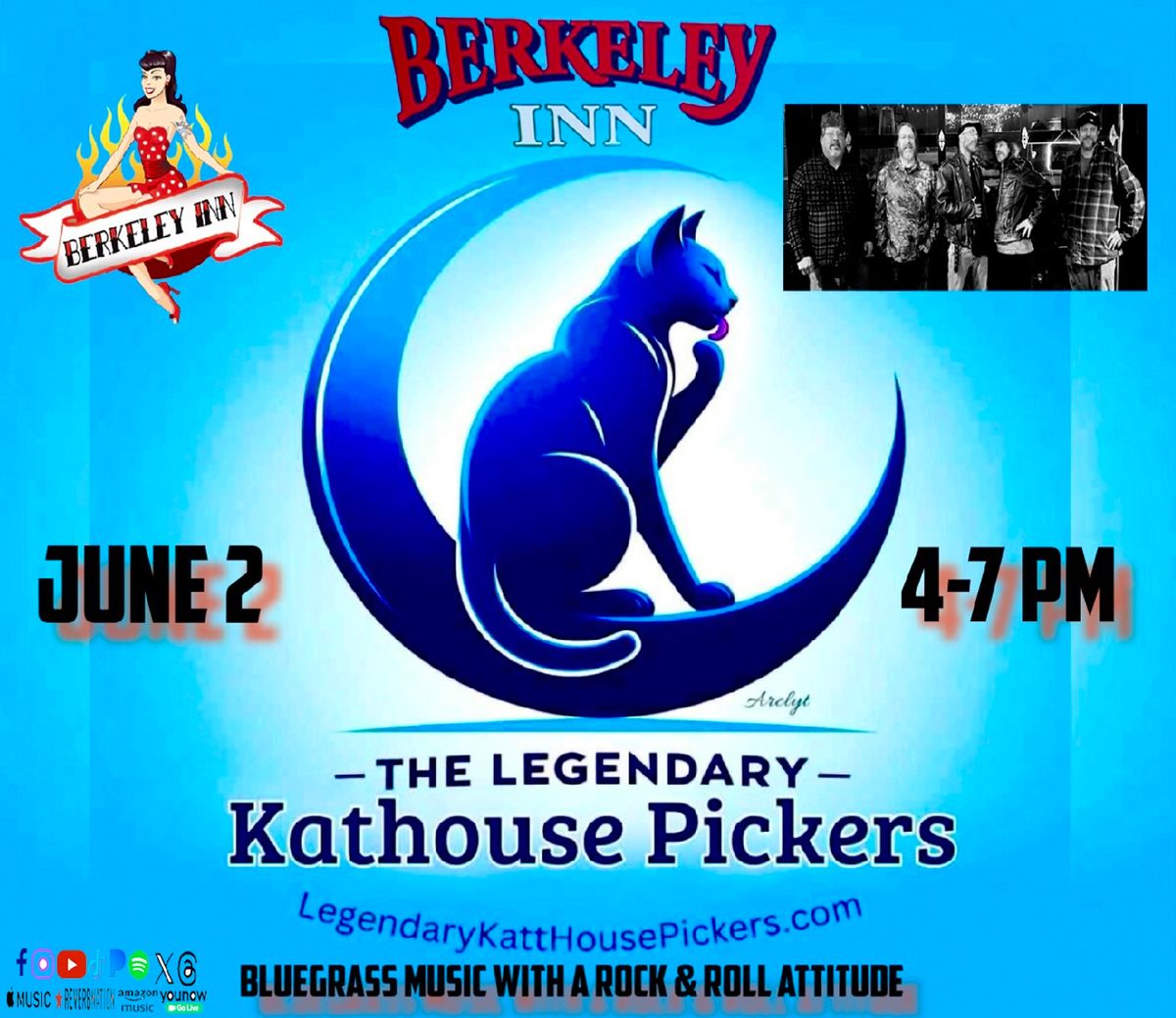 The Legendary Kathouse Pickers @ Berkeley Inn