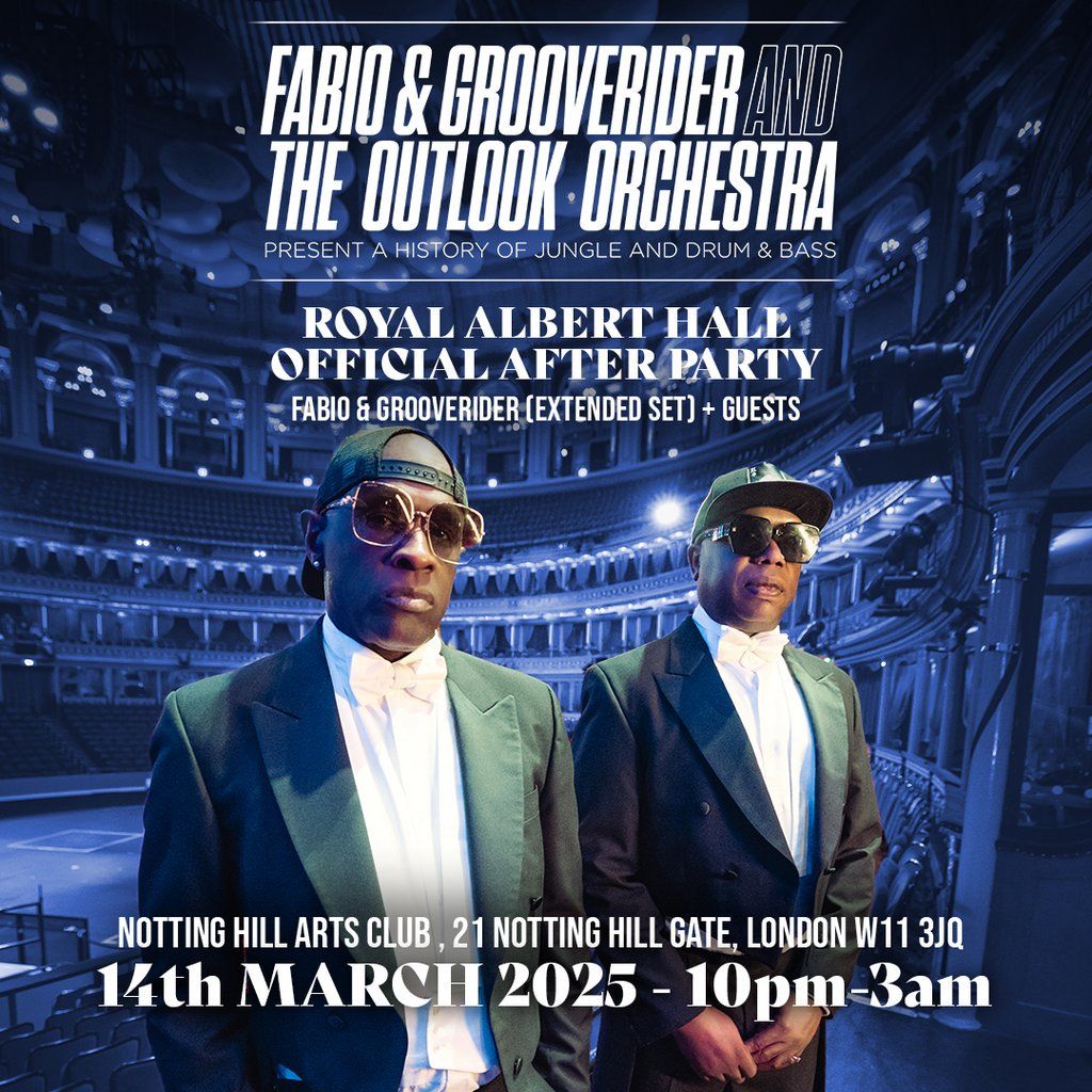 Fabio & Grooverider & The Outlook Orchestra Official After Party