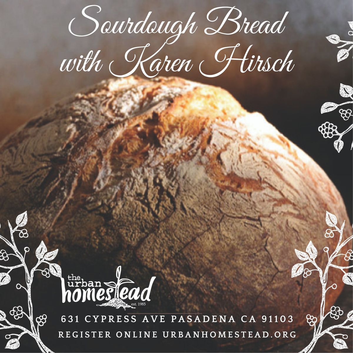 Sourdough Bread Workshop  - 6.02 (1pm-4pm)