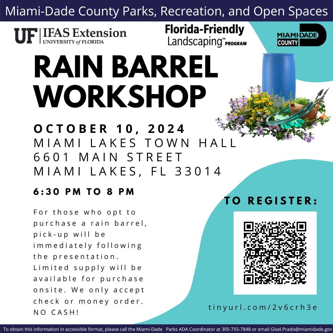 Rain Barrel Workshop 