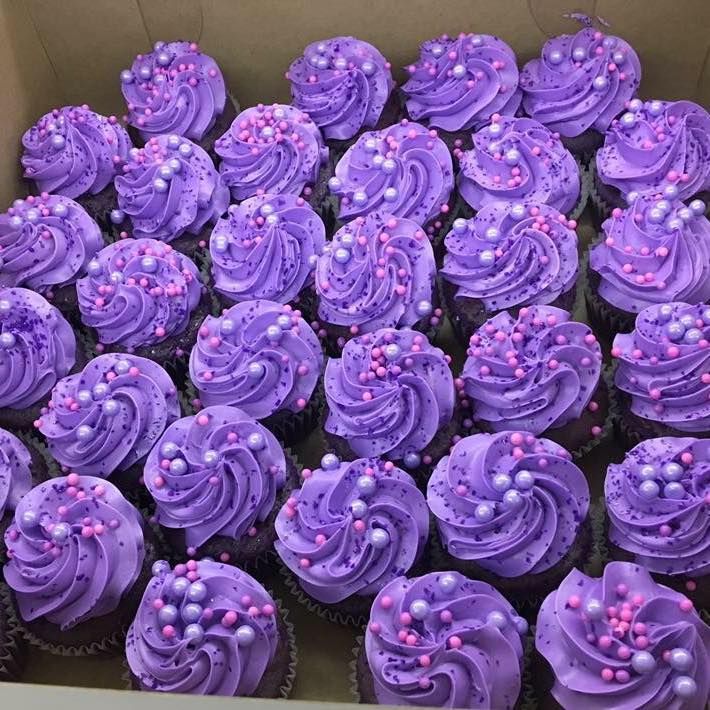 Purple Cupcakes for Epilepsy