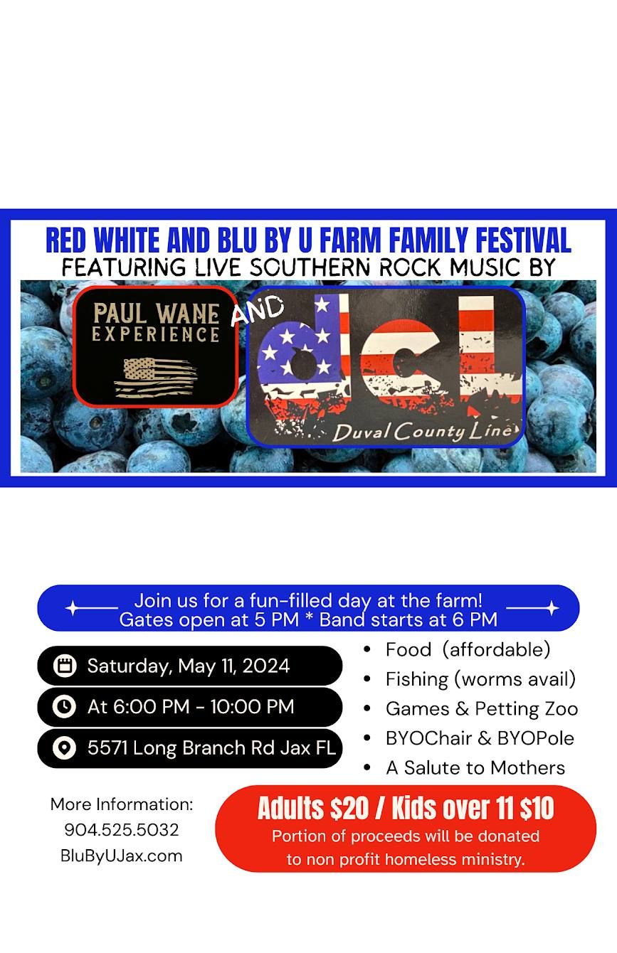 Red White and Blu By U Farm Family Festival 