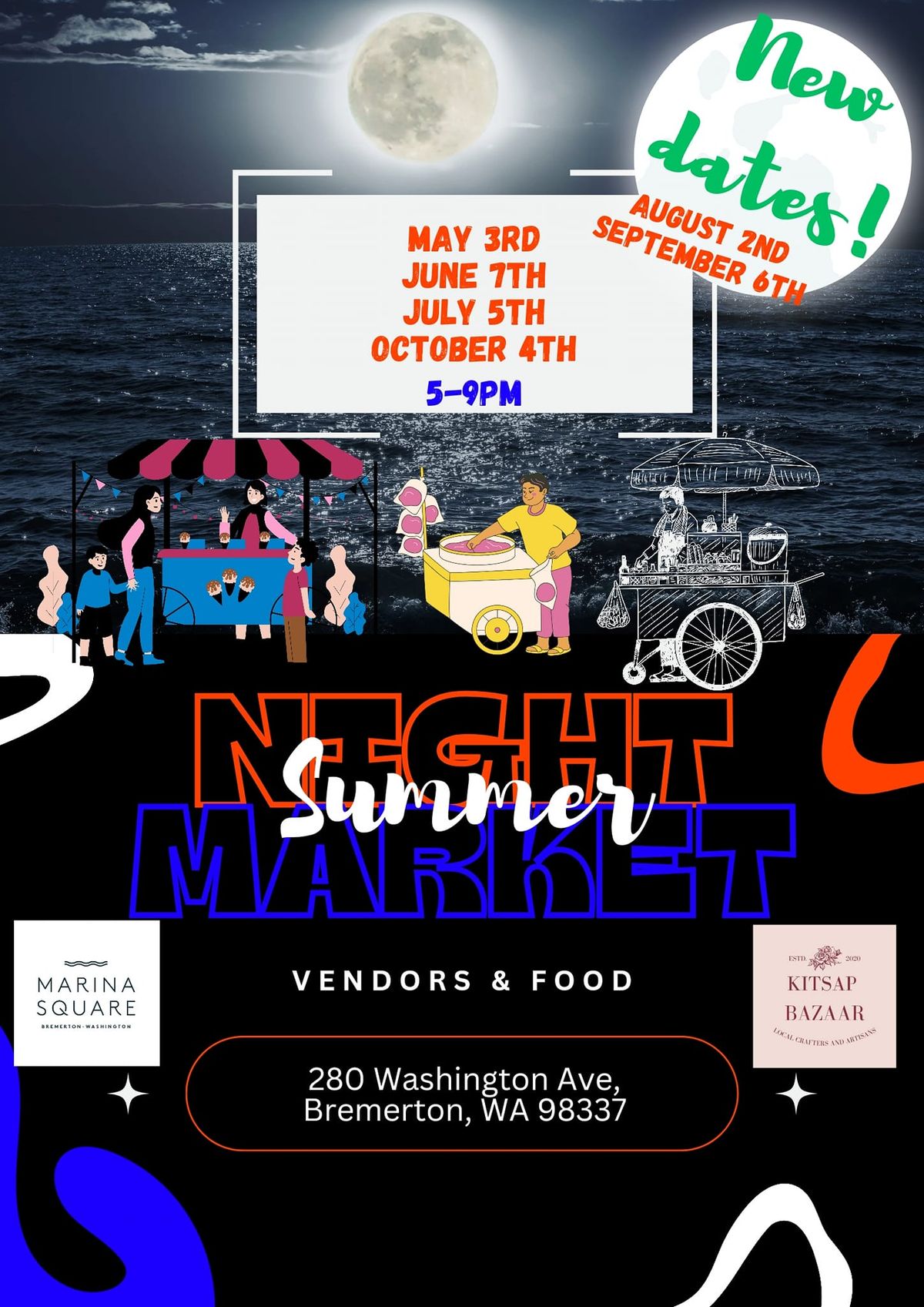 Summer Night Market August 