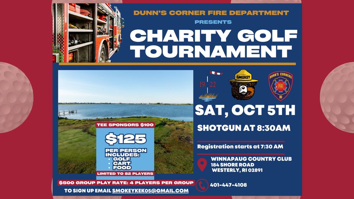 Dunn's Corner Fire Dept Charity Golf Tournament 