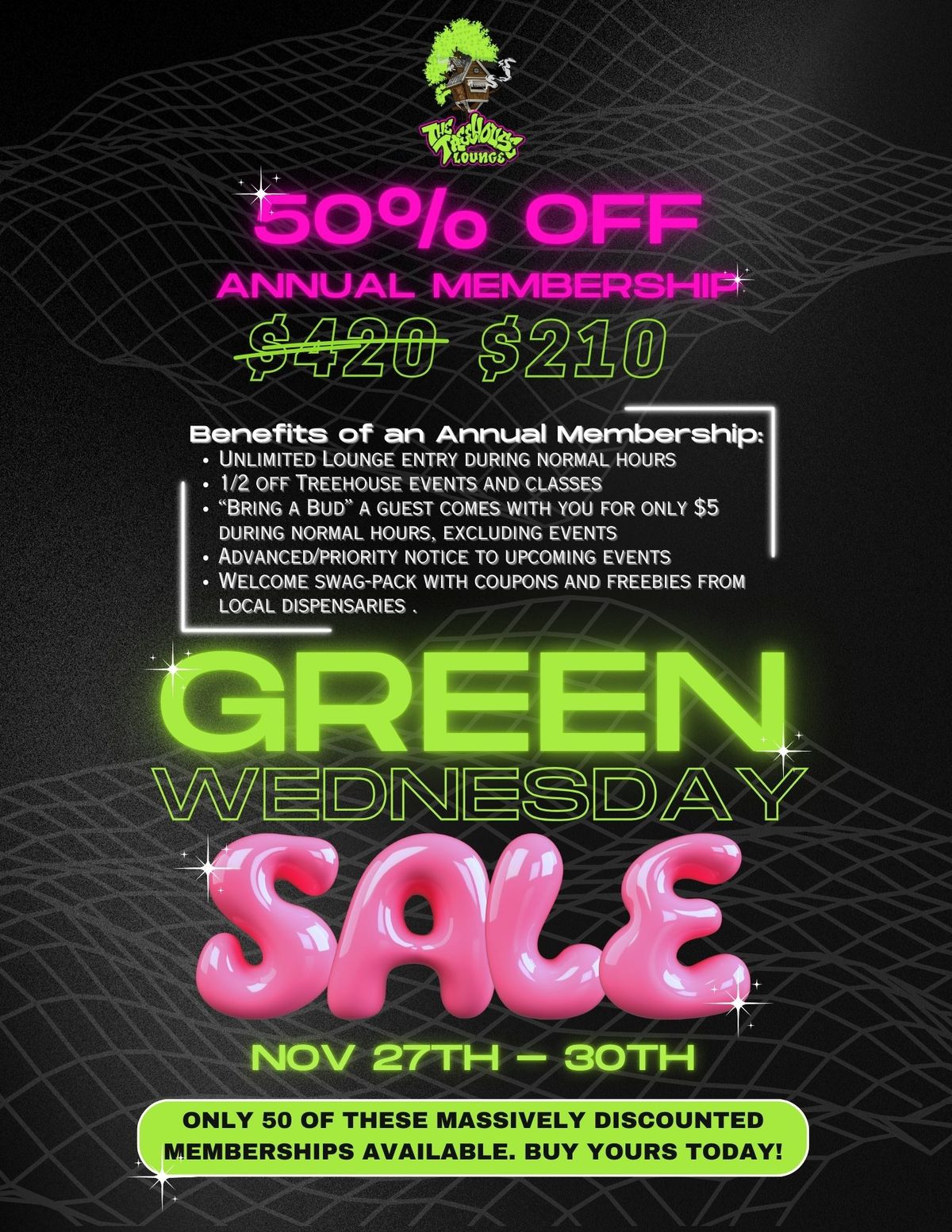 Green Wednesday Sale