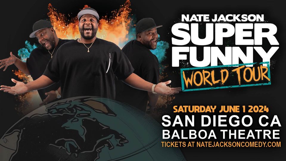 Nate Jackson: The Super Funny World Tour