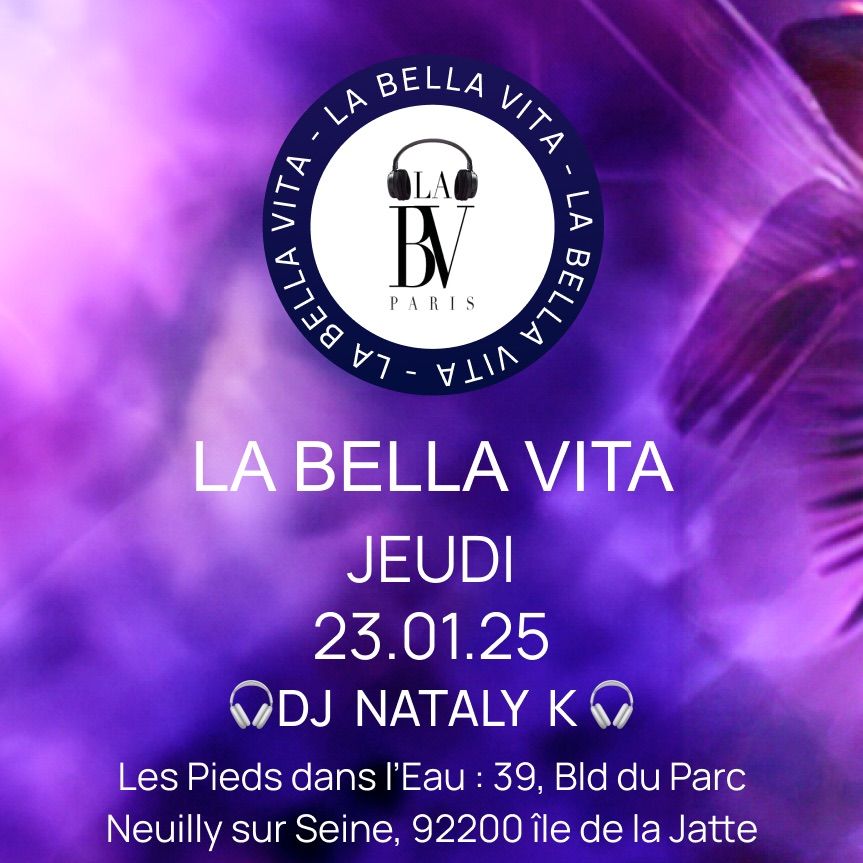 LA BV JEUDI 23.01.25  (Aux Pieds ds l\u2019eau ) 19H30-1H30 