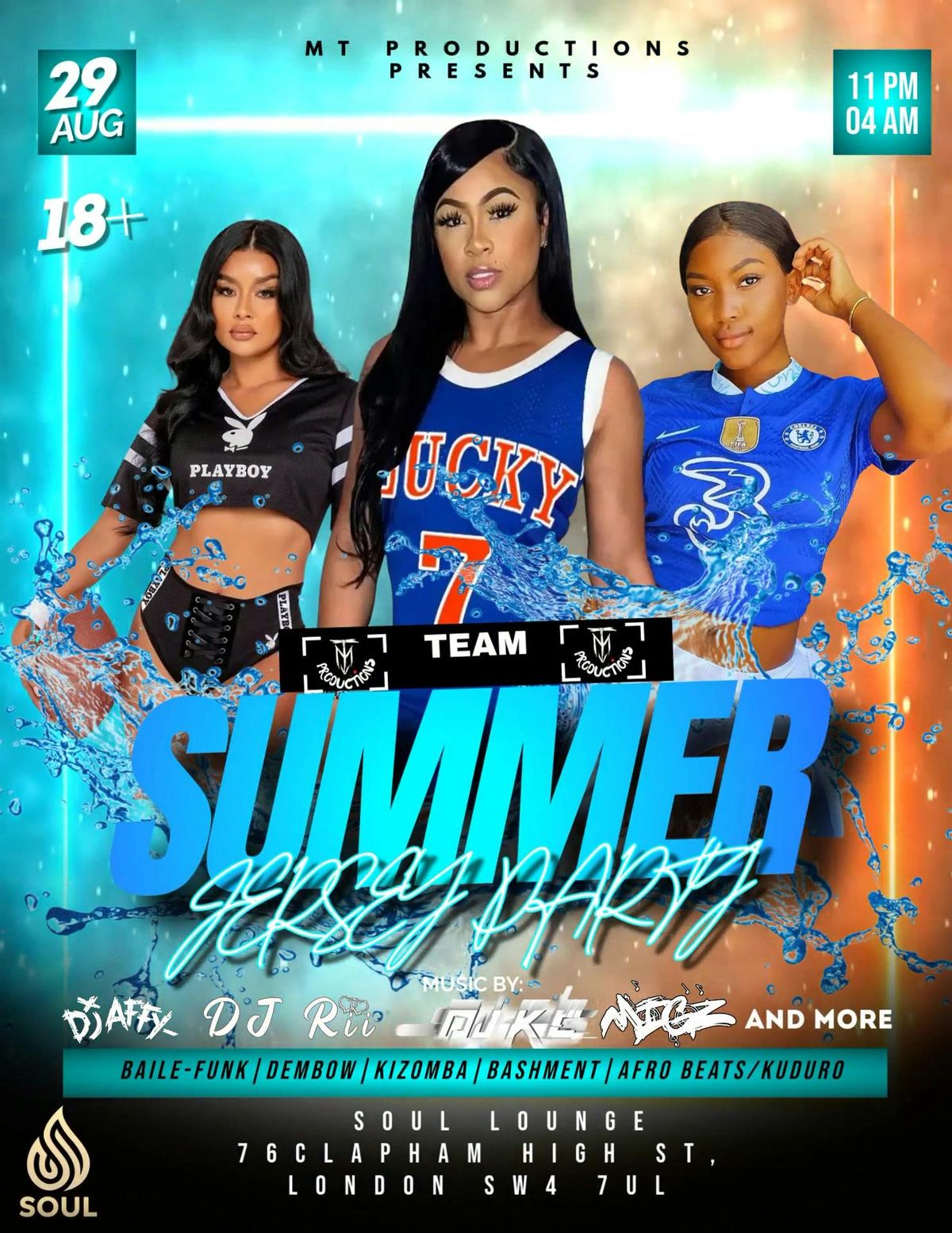 SUMMER JERSEY PARTY