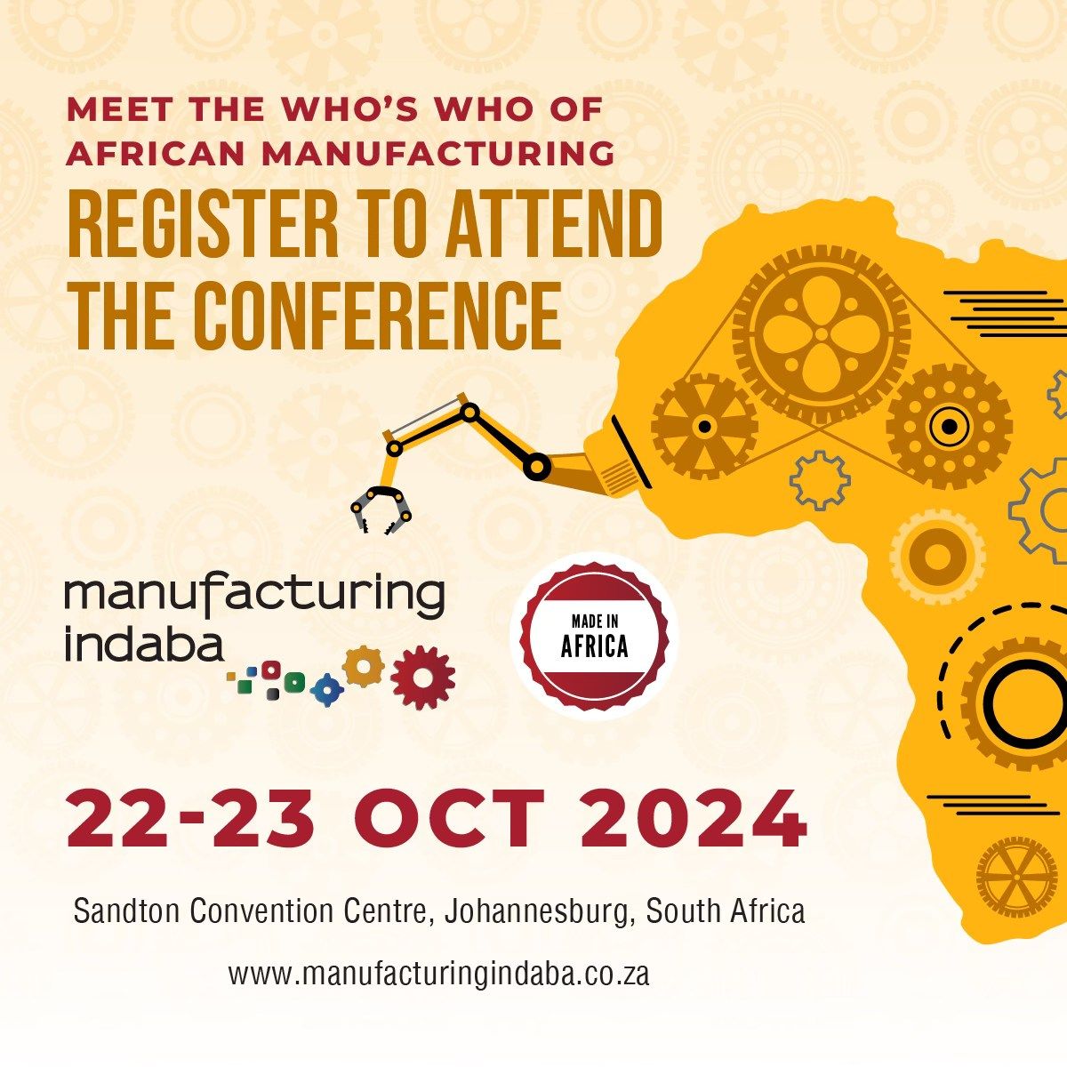 Manufacturing Indaba Conference