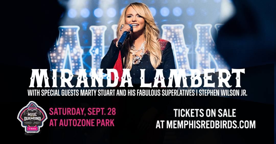 Miranda Lambert Concert at AutoZone Park! \u26be