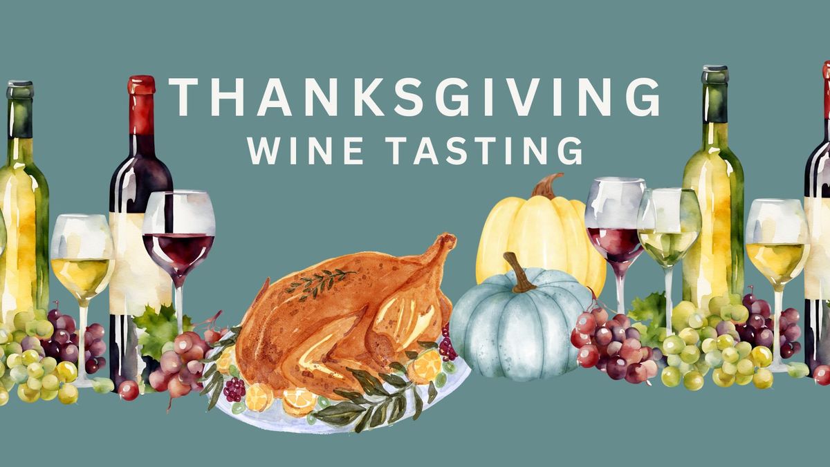 Tipple's Thanksgiving Wine Tasting