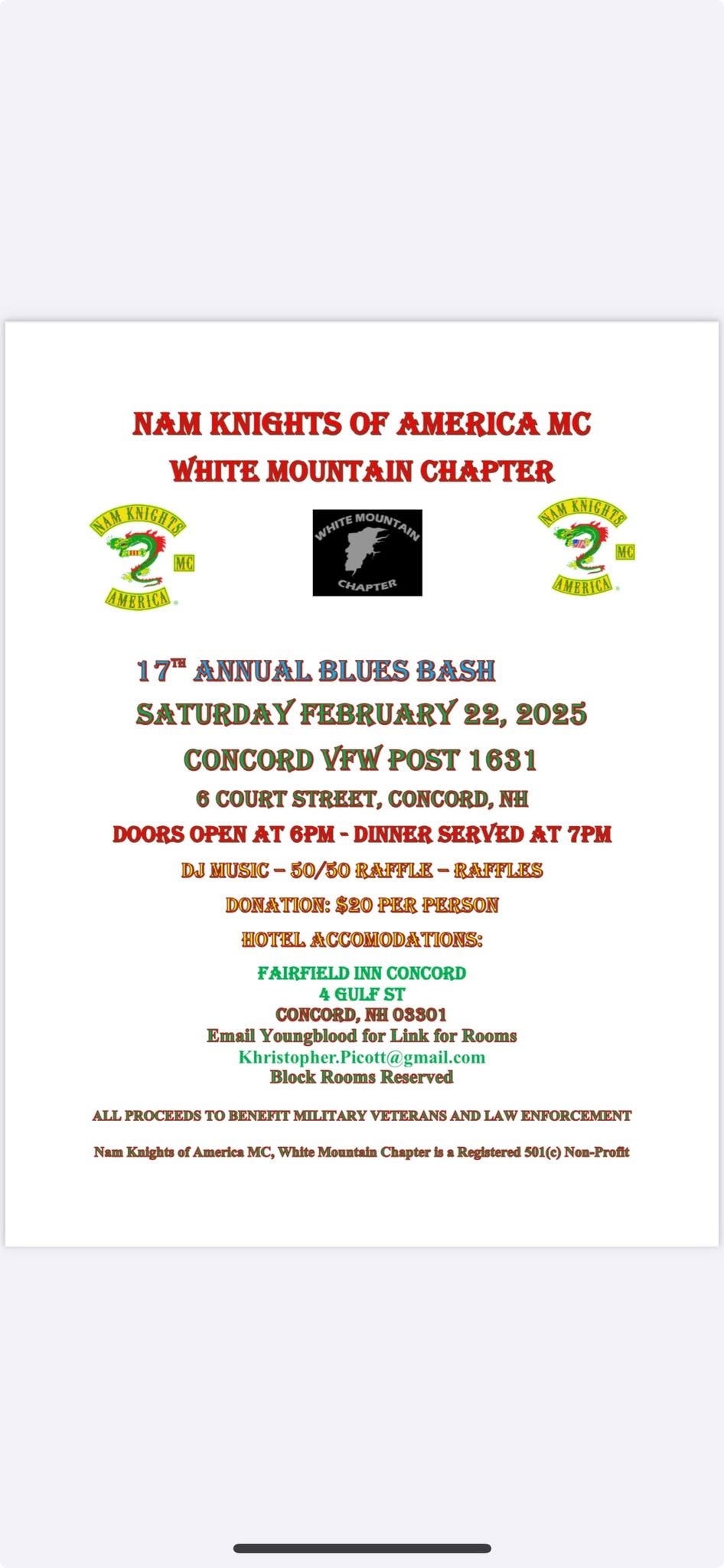 17th Annual Blues Bash