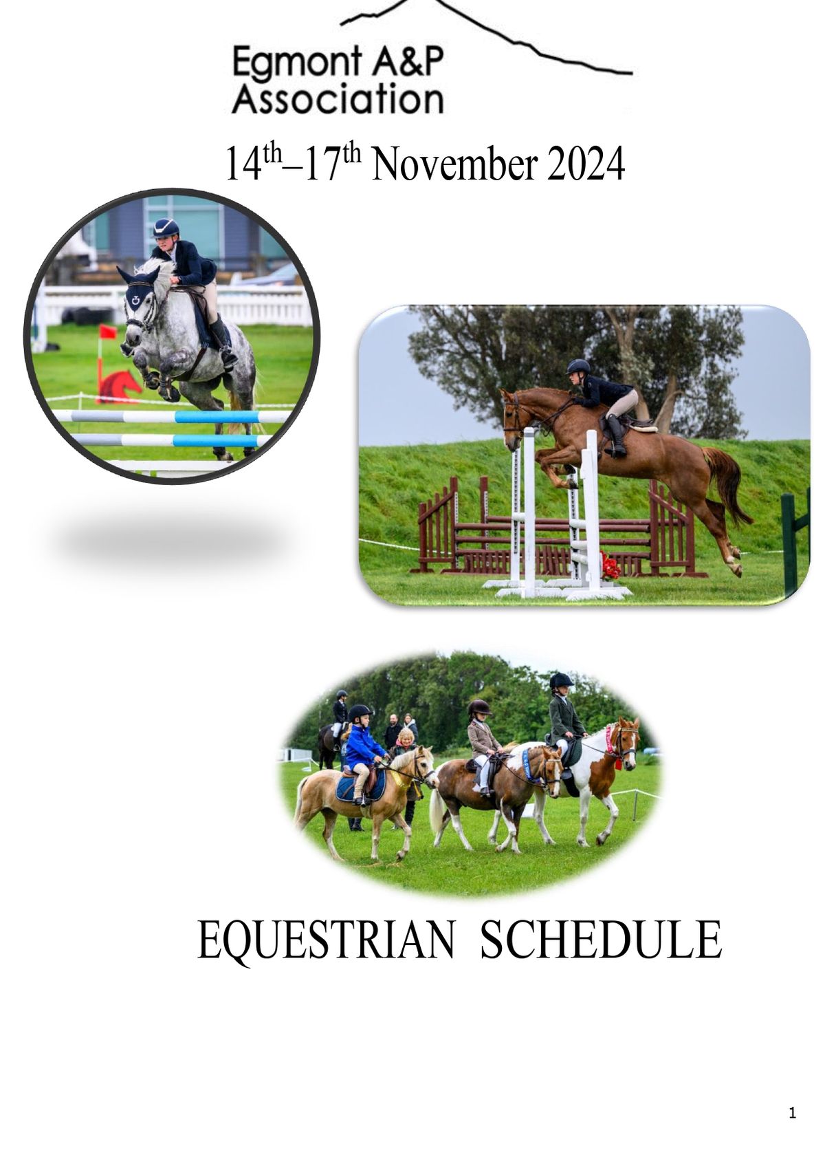 Egmont Equestrian Event 