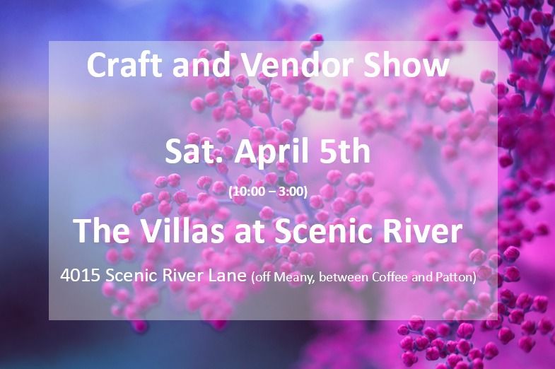 April Craft and Vendor Show