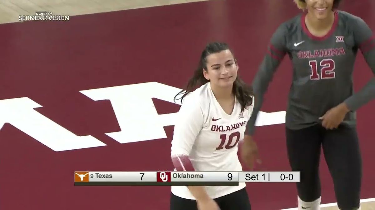 Texas Longhorns at Oklahoma Sooners Womens Volleyball at McCasland Field House