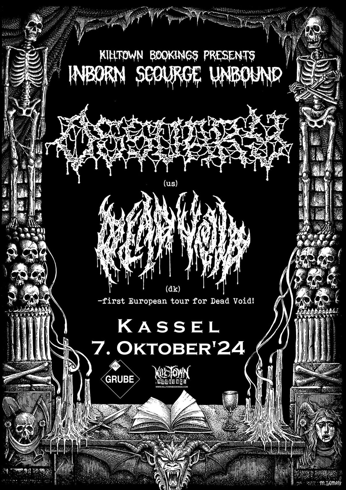 OSSUARY + DEAD VOID @ Goldgrube Kassel