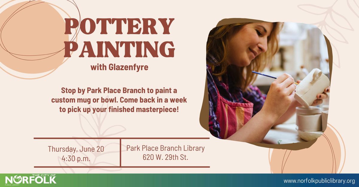 Pottery Painting with Glazenfyre