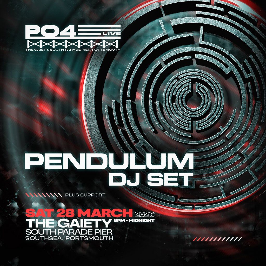 PO4 Live Presents: Pendulum DJ Set + Support