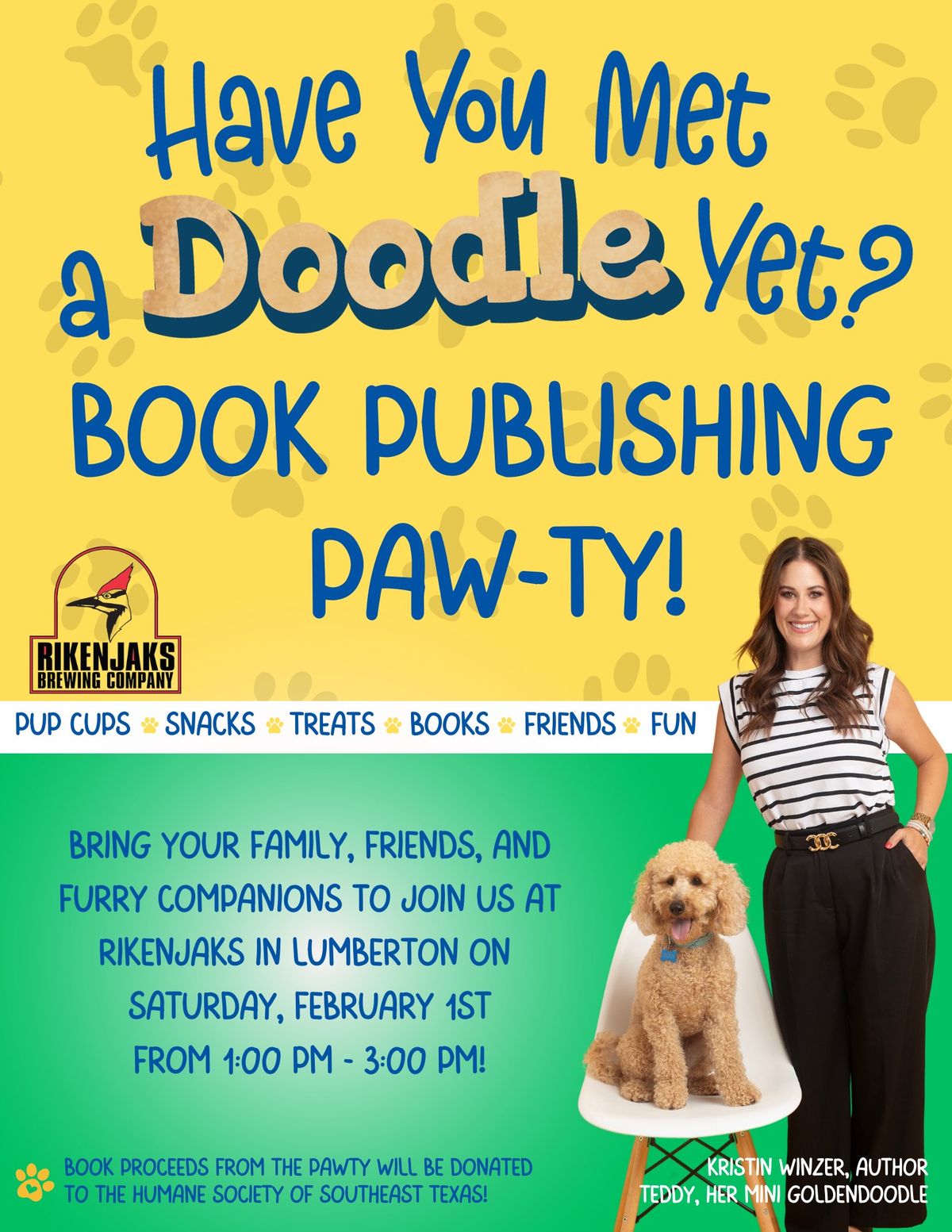 Have You Met A Doodle Yet? Book Publishing Paw-ty!