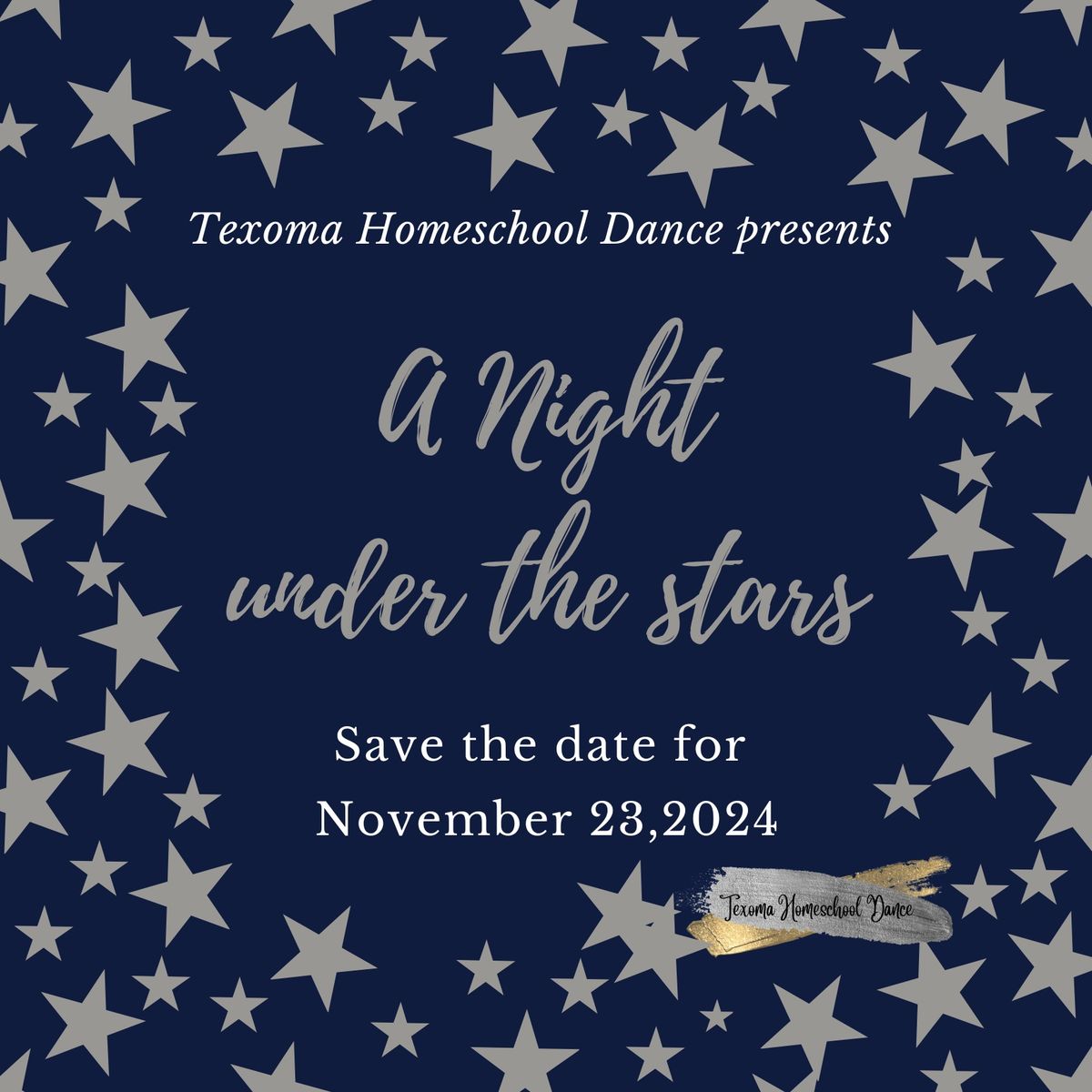 Texoma Homeschool Dance A night under the stars 