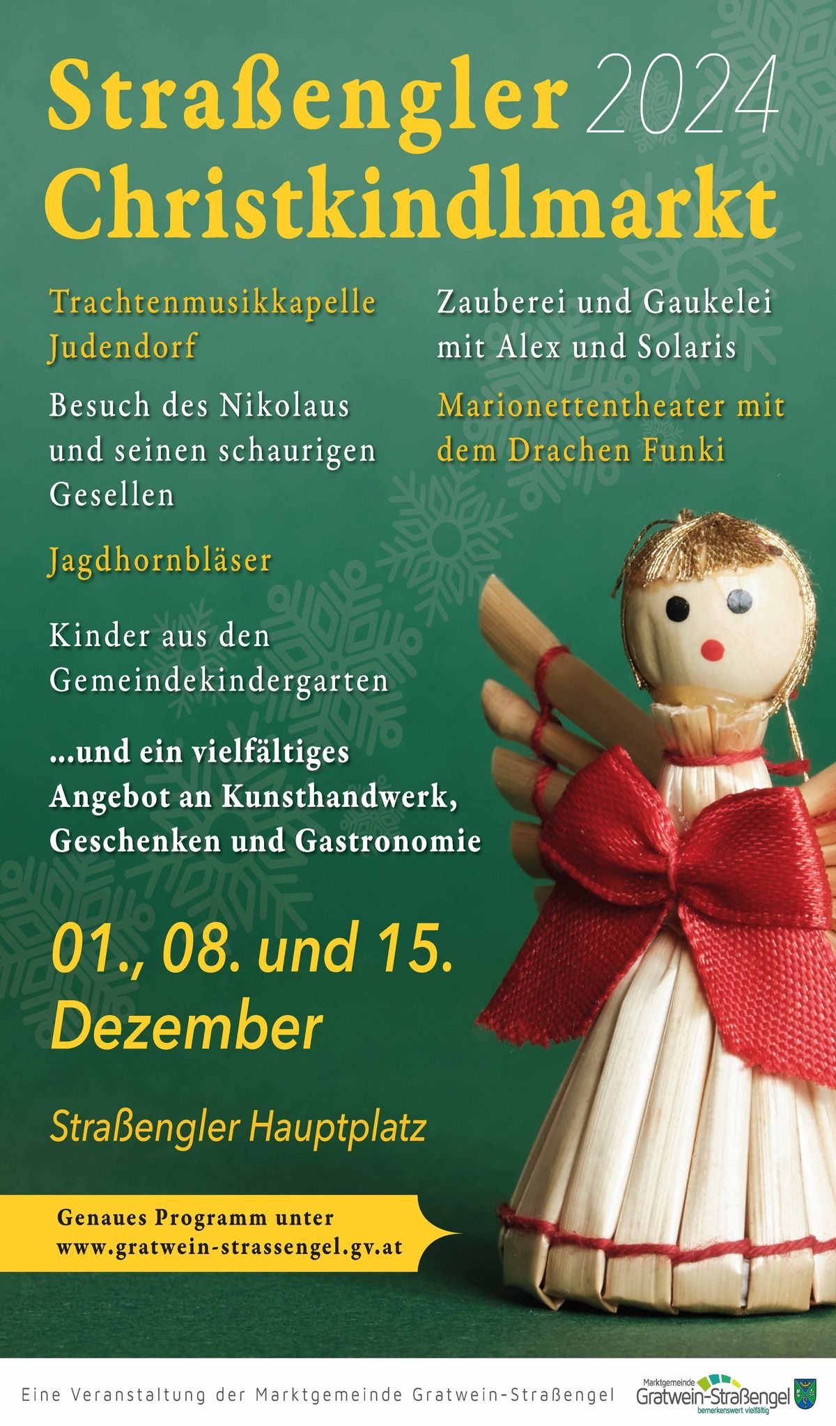 Stra\u00dfengler Christkindlmarkt 2024