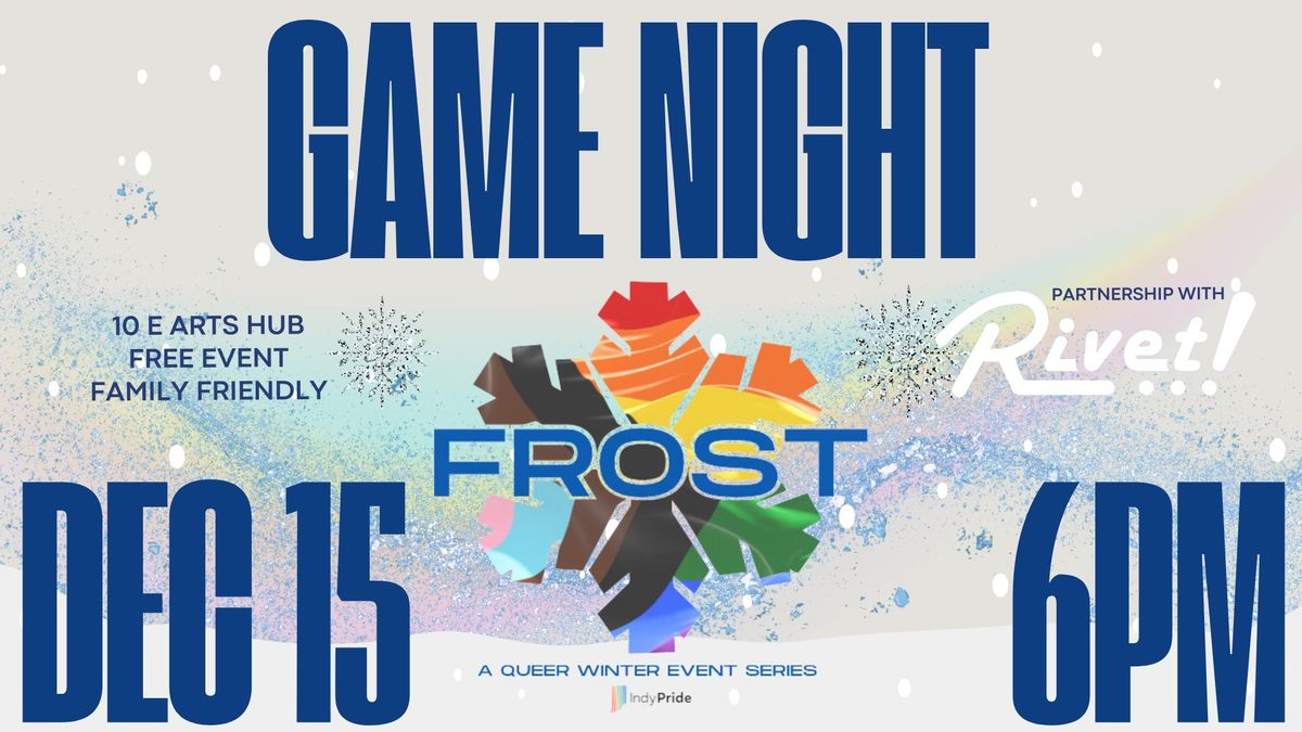 Indy Pride Game Night with RIVET!