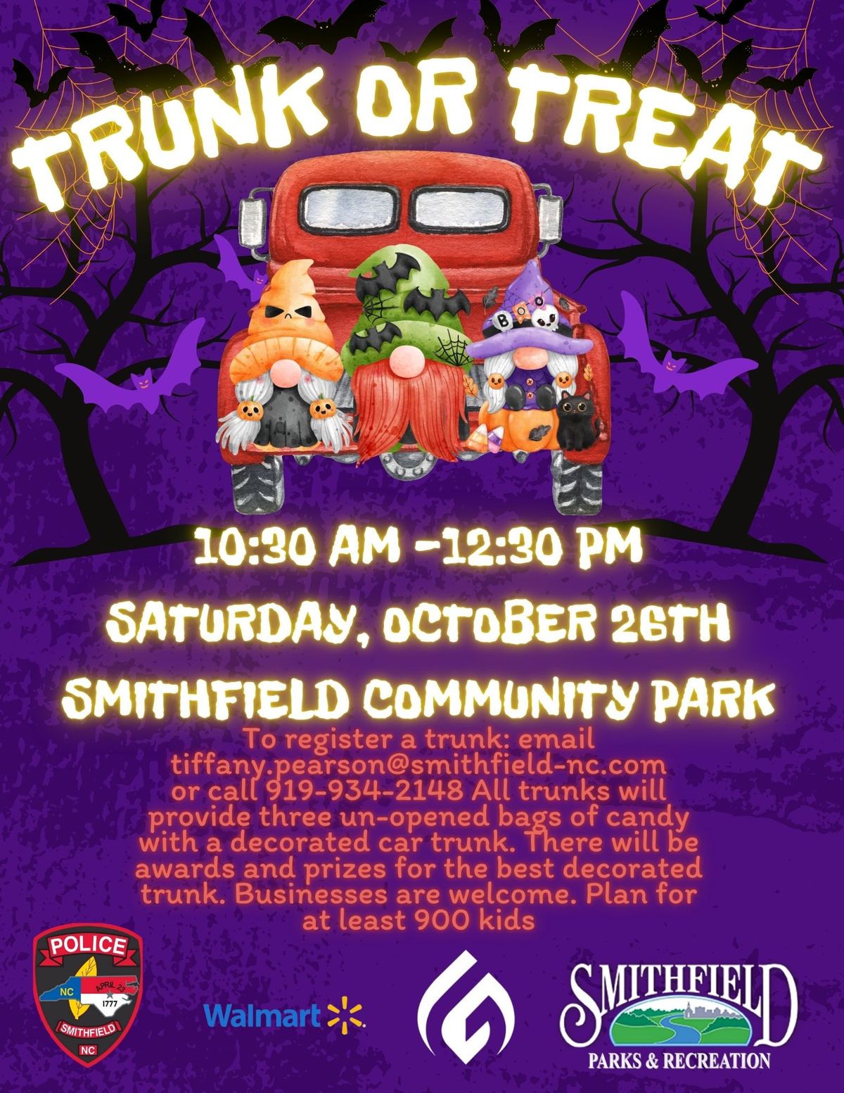 Smithfield TRUNK OR TREAT